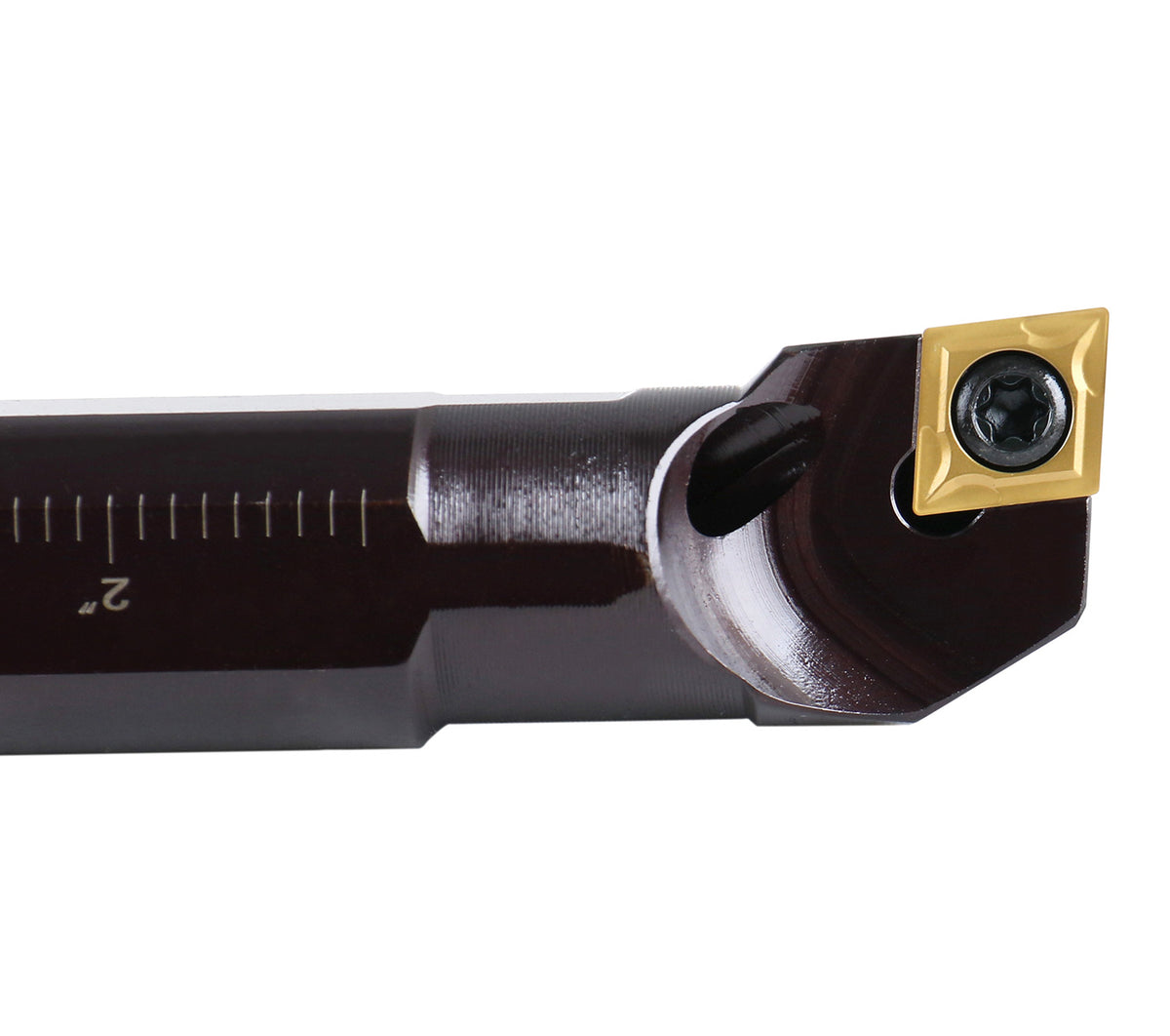 3/4'' Shank by 7.98'' Oal Right Hand Sclcr Coolant Through Indexable Boring Bar with 1 Ccmt Carbide Insert, 2800-0038