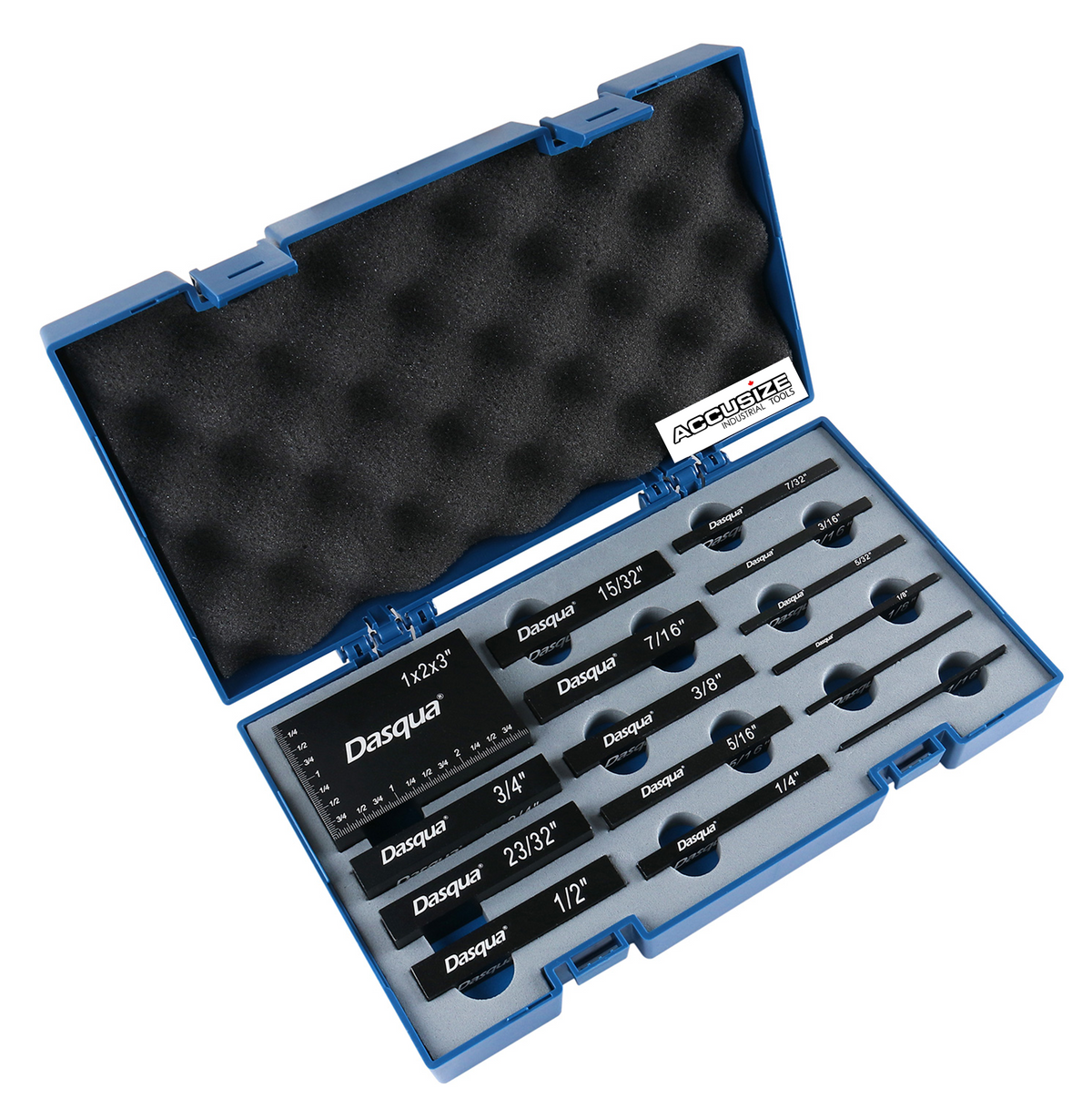 15pc Precision Setup Blocks, Inch Size, 2800-0201