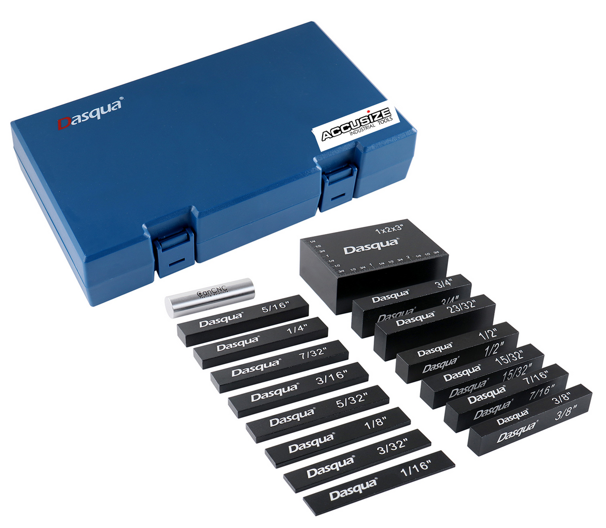 15pc Precision Setup Blocks, Inch Size, 2800-0201