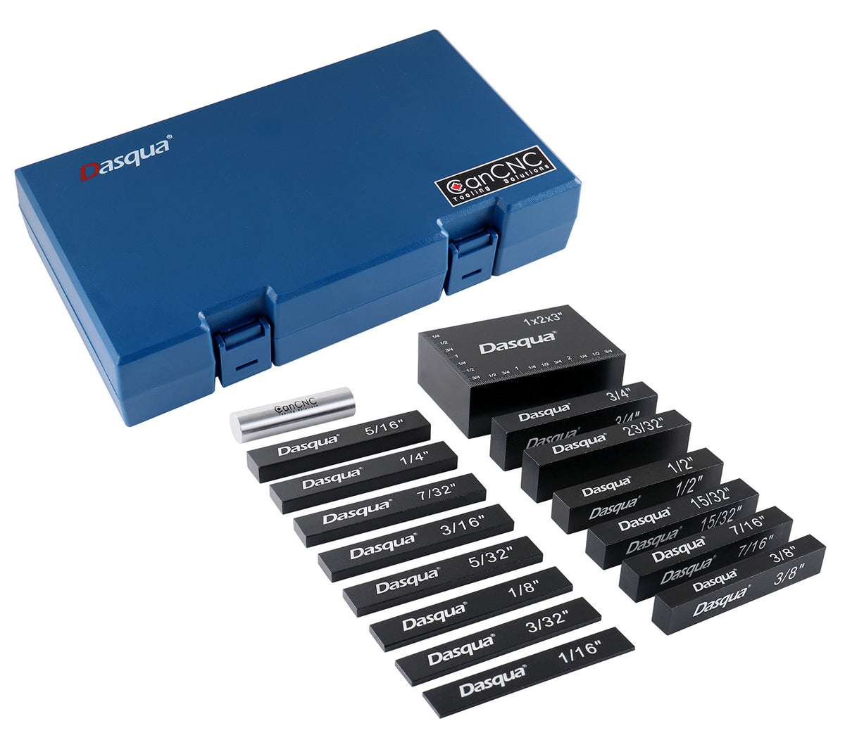 15pc Precision Setup Blocks, Inch Size, 2800-0201
