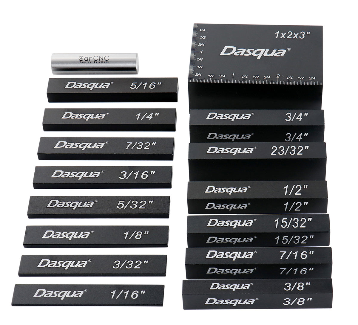 15pc Precision Setup Blocks, Inch Size, 2800-0201