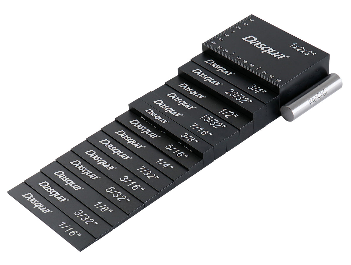 15pc Precision Setup Blocks, Inch Size, 2800-0201