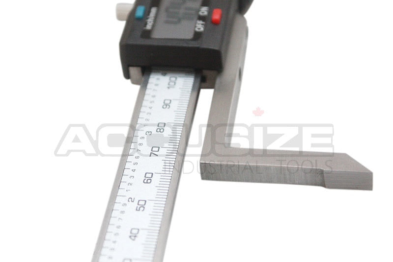 0-6" x 0.001" / 0-150 x 0.01 mm Electronic Digital Height Gauge, 0.0005" Resolution, #0281-0115