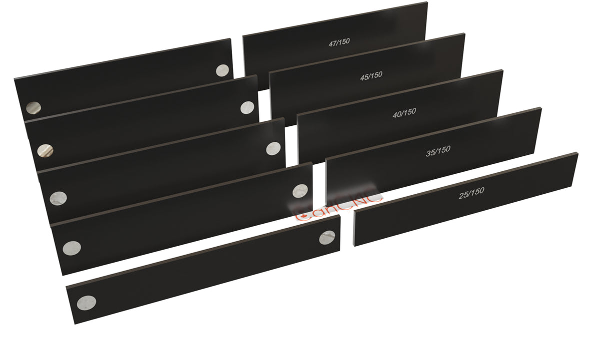 Premium Magnetic Parallel Set, 150mm x 2.5mm, 2818-0115