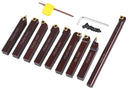 5/8" 9 pièces/jeu, outils de tournage en carbure indexables et barre d'alésage, 2988-0058
