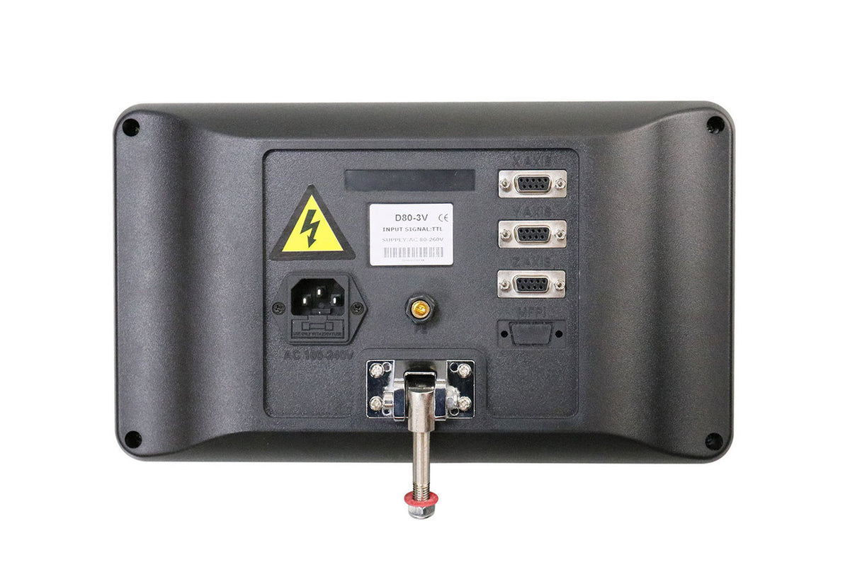 3-Axis Digital Read Out DRO Glass Scale Kit for Milling Machine on Knee (X, Y, Z)