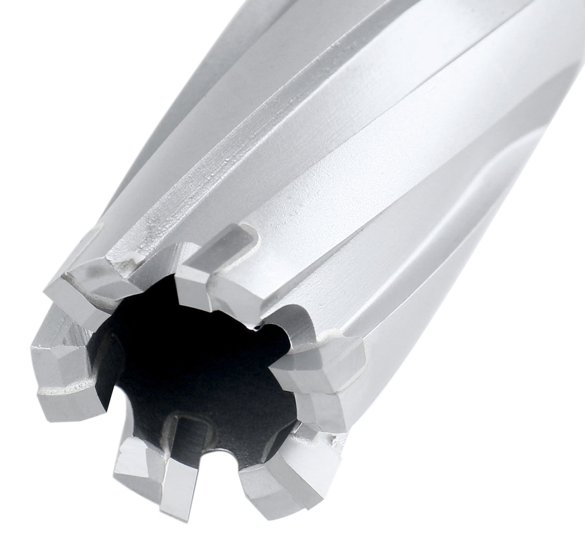 13/16'' by 1'' Cutting Depth Carbide Tipped Annular Cutter with One-Touch Shank, CBN Ground, Ansi Standard, 3080-2018