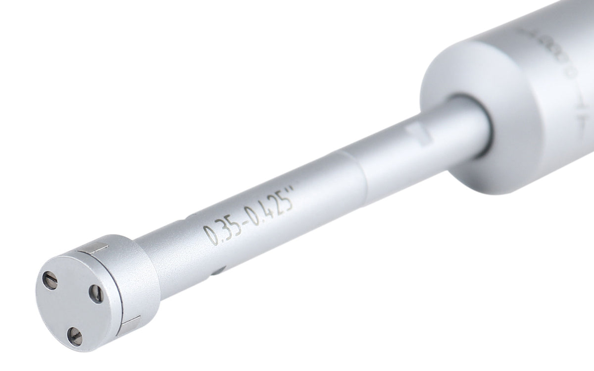 Three -Point Internal Micrometers, Ratchet Stop