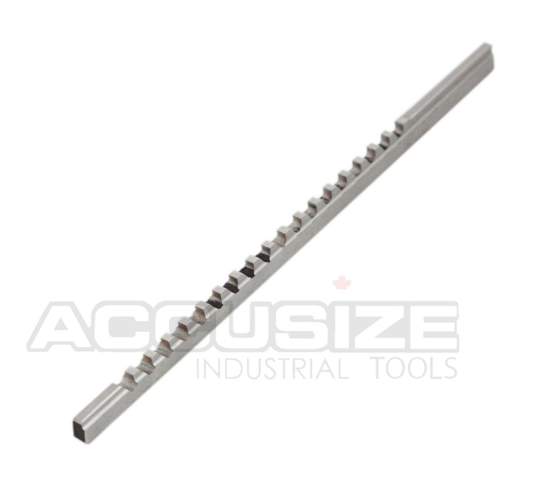 H.S.S. Keyway Broach, Metric, Inch, Style A, Style B, Style C, Style D, Style E & Style F