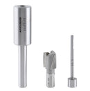 21 Piece High Speed Steel Interchangeable Pilot Counterbore Set, Imperial Size & Metric Size