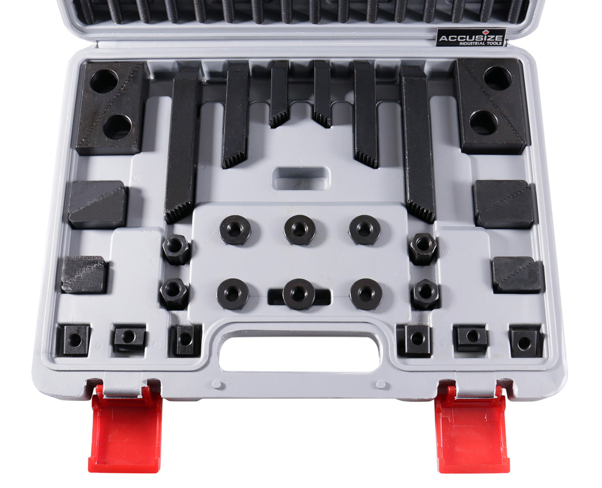 58pc Deluxe Steel Clamping Kit