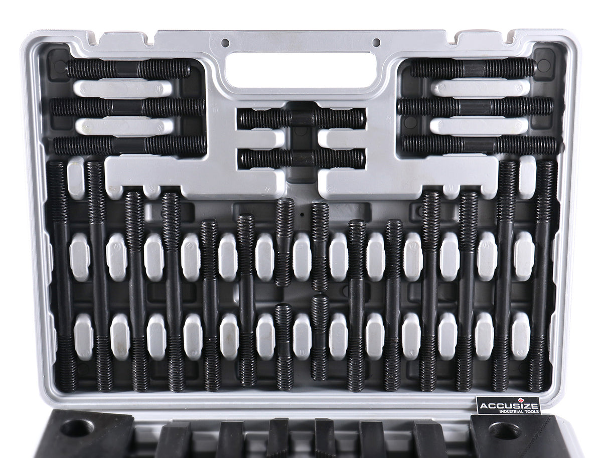 58pc Deluxe Steel Clamping Kit