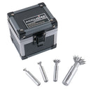 4Pc HSS Dovetail Angular Cutter Set, Right Hand Weldon Shank