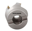 2" x 3/4" 90 Deg. Fraise à épaules carrées indexables avec inserts APKT,