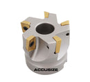 2" x 3/4" 90 Deg. Square Shoulder Indexable Face Mill plus 15 pc of APKT1604 Inserts,