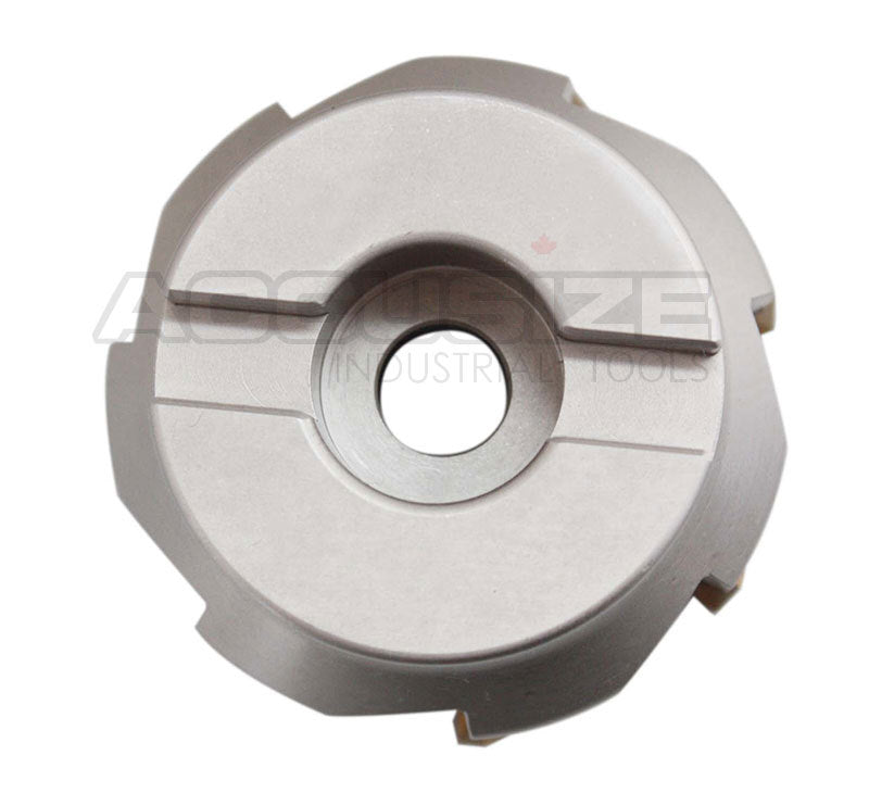 3" x 1" 90 Deg. Square Shoulder Indexable Face Mill plus 17 pc of APKT1604 Inserts, #4508-0018+0056-1604