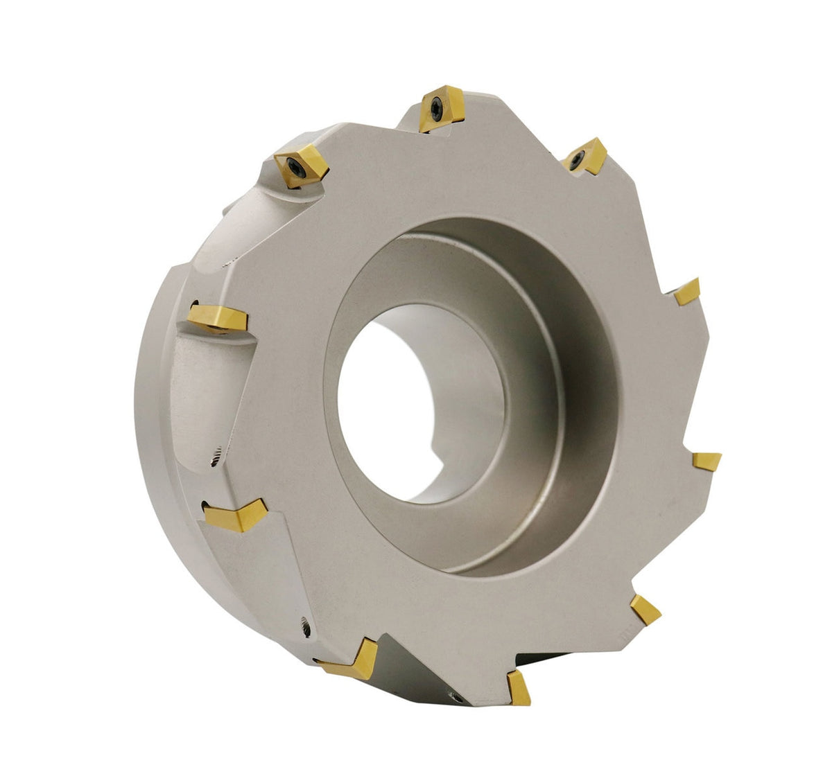 6" x 2" 90 Deg. Square Shoulder Indexable Face Mill w/ 10 pieces APKT1604 Inserts, #4508-0024