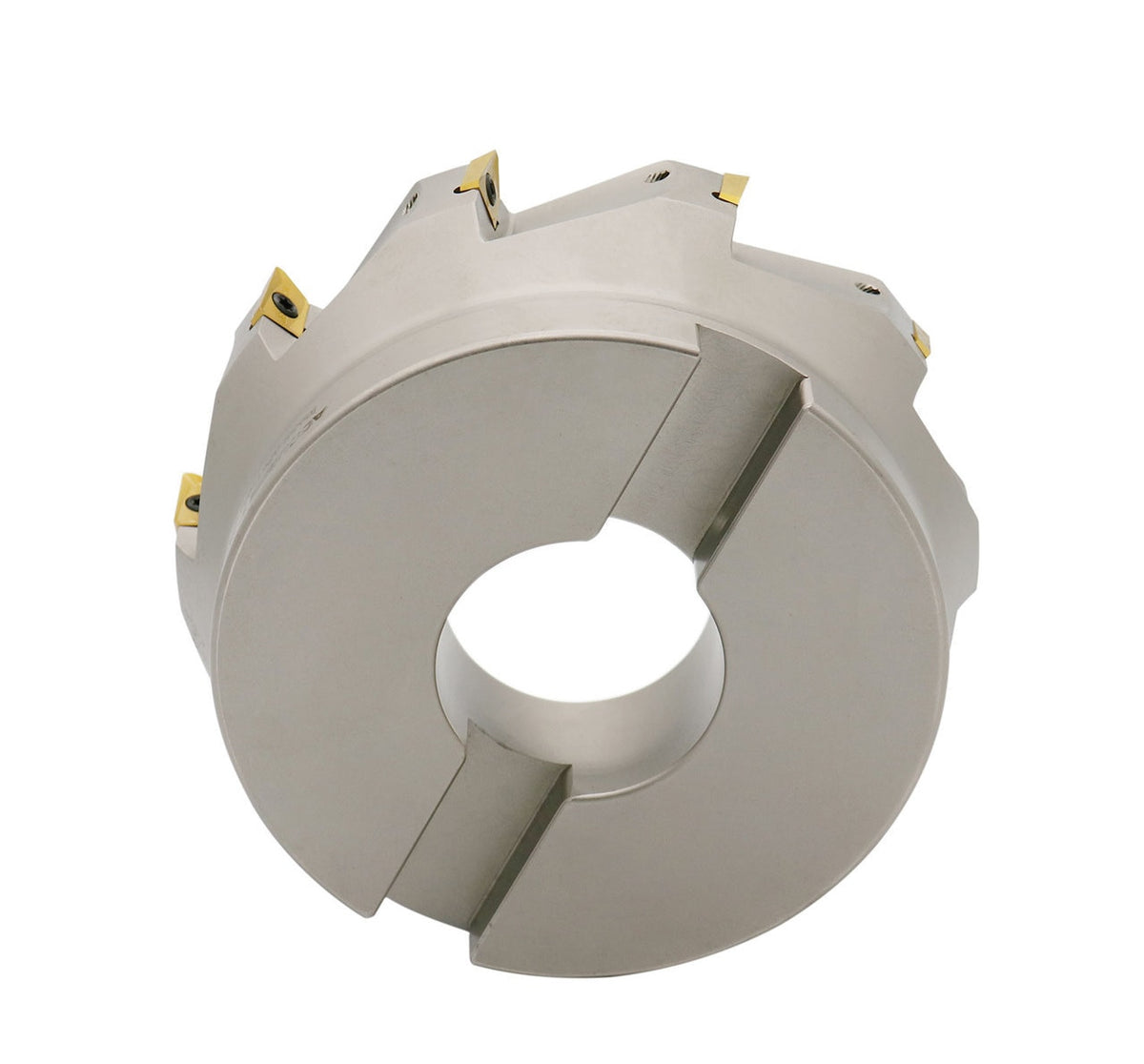 6" x 2" 90 Deg. Square Shoulder Indexable Face Mill w/ 10 pieces APKT1604 Inserts, #4508-0024