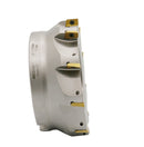 6" x 2" 90 Deg. Square Shoulder Indexable Face Mill w/ 10 pieces APKT1604 Inserts,