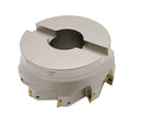 6" x 2" 90 Deg. Square Shoulder Indexable Face Mill w/ 10 pieces APKT1604 Inserts,