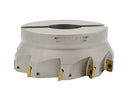 6" x 2" 90 Deg. Square Shoulder Indexable Face Mill w/ 10 pieces APKT1604 Inserts,