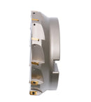 8" x 2-1/2"  Square Shoulder Indexable Face Mill w/ 12 pieces APKT1604 Insert,