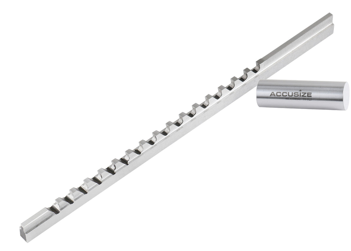 H.S.S. Keyway Broach, Metric, Inch, Style A, Style B, Style C, Style D, Style E & Style F