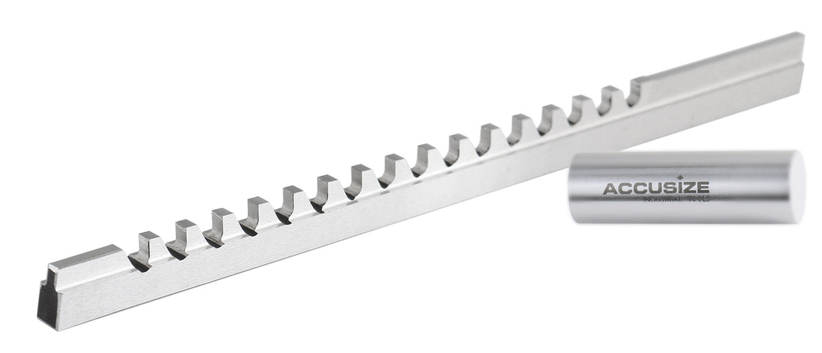 H.S.S. Keyway Broach, Metric, Inch, Style A, Style B, Style C, Style D, Style E & Style F