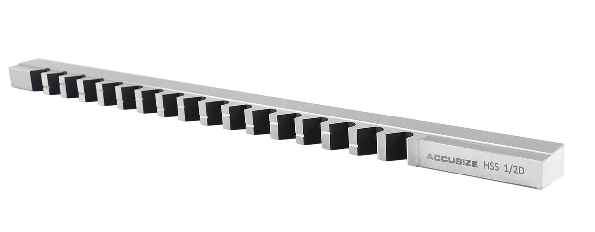 H.S.S. Keyway Broach, Metric, Inch, Style A, Style B, Style C, Style D, Style E & Style F