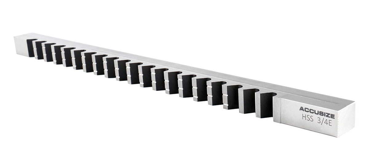 H.S.S. Keyway Broach, Metric, Inch, Style A, Style B, Style C, Style D, Style E & Style F