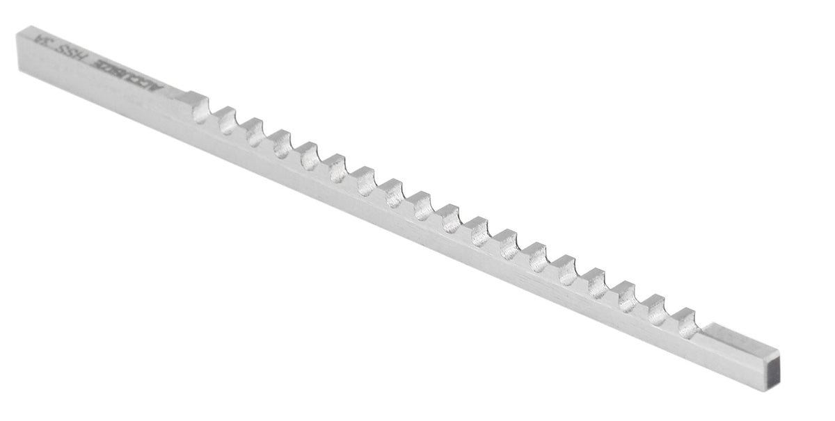 H.S.S. Keyway Broach, Metric, Inch, Style A, Style B, Style C, Style D, Style E & Style F