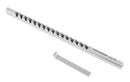 4Mm-B Keyway Broach, 19/64'' to 1-11/16'' Length of Cut, Requires 1 Shim, 5001-0006
