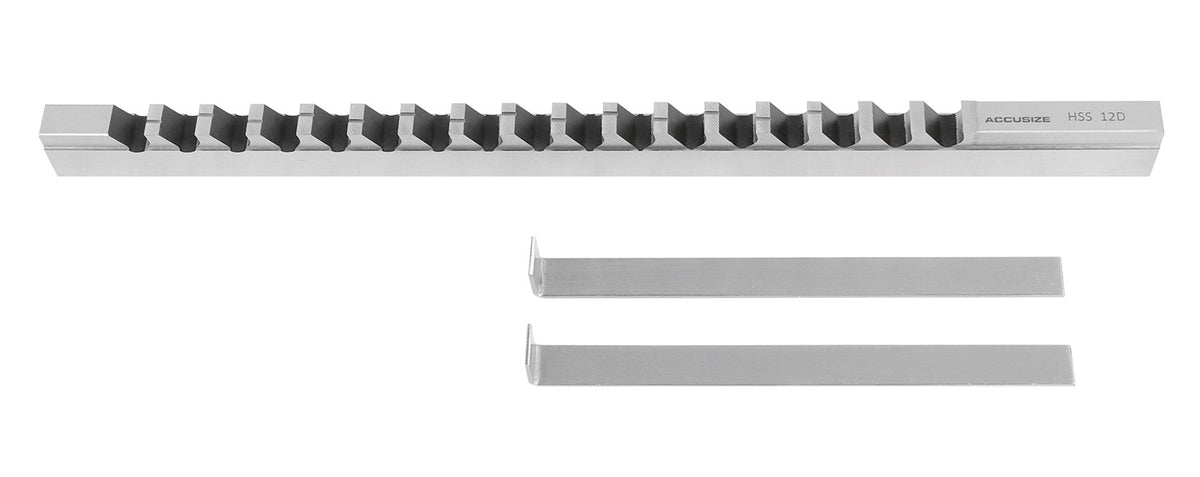 H.S.S. Keyway Broach, Metric, Inch, Style A, Style B, Style C, Style D, Style E & Style F