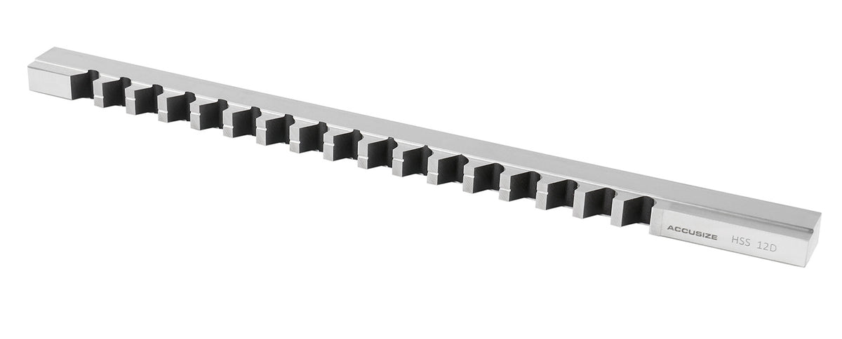 H.S.S. Keyway Broach, Metric, Inch, Style A, Style B, Style C, Style D, Style E & Style F
