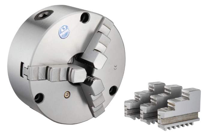 Vertex VSC-10A-FB 3 Jaw Self-Centering Chuck, 5002-027A