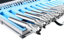 39 Pc Hss Interchangeable Pilot Counterbore Set, Counterbores from 1/4'' up to 1'' by 16ths, 500S-A000