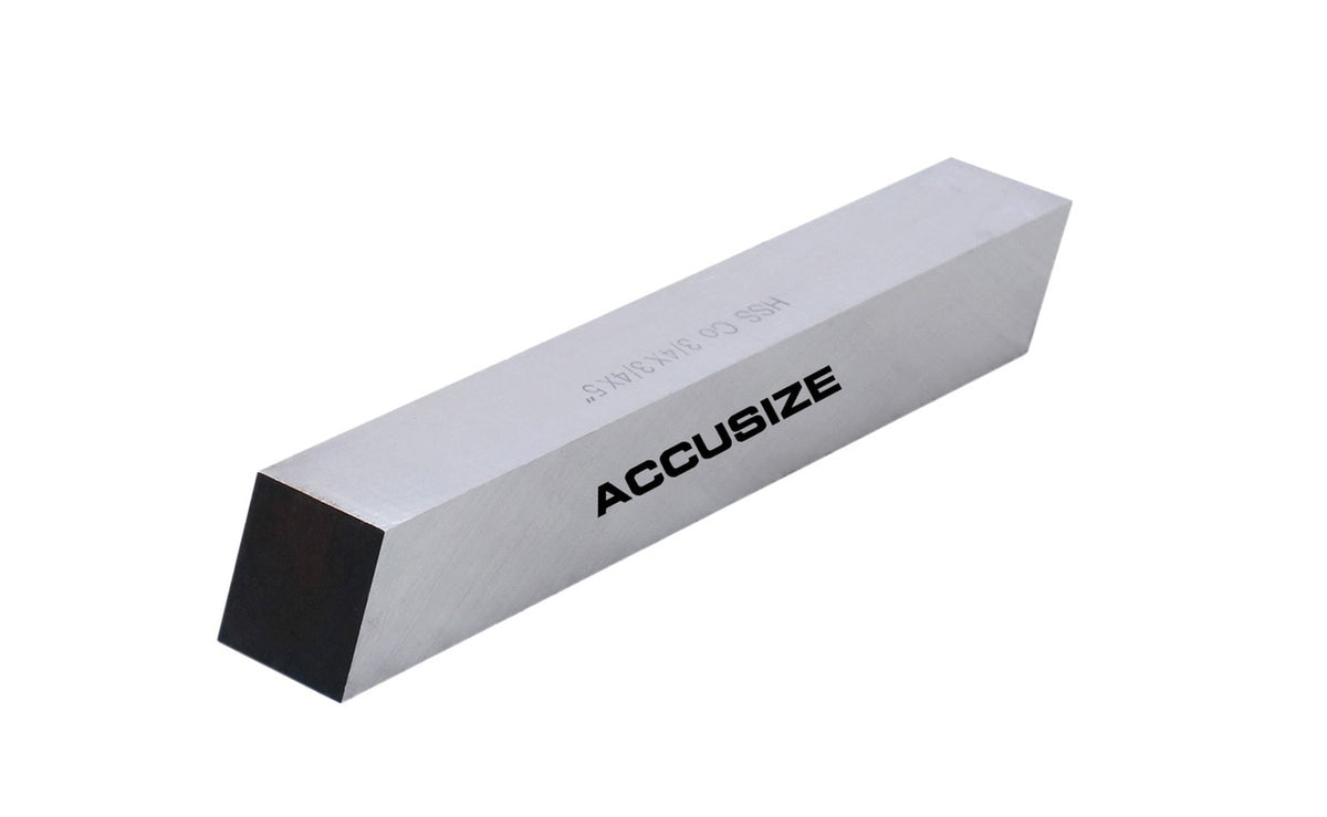M35 (H.S.S. +5% ) Cobalt Lathe Tool Bits - Ground for Heavy Cuts on Casting and Forgings