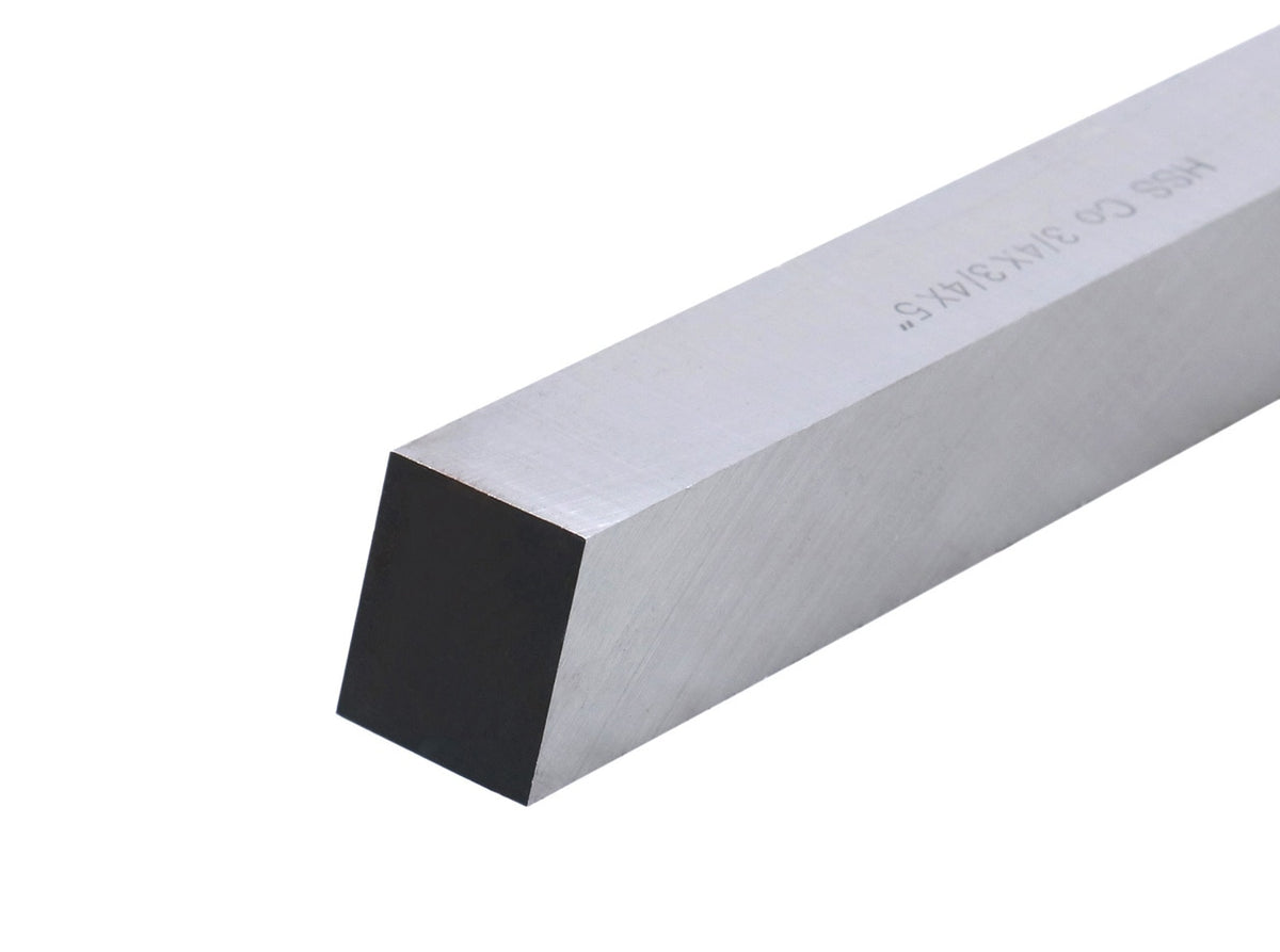 M35 (H.S.S. +5% ) Cobalt Lathe Tool Bits - Ground for Heavy Cuts on Casting and Forgings