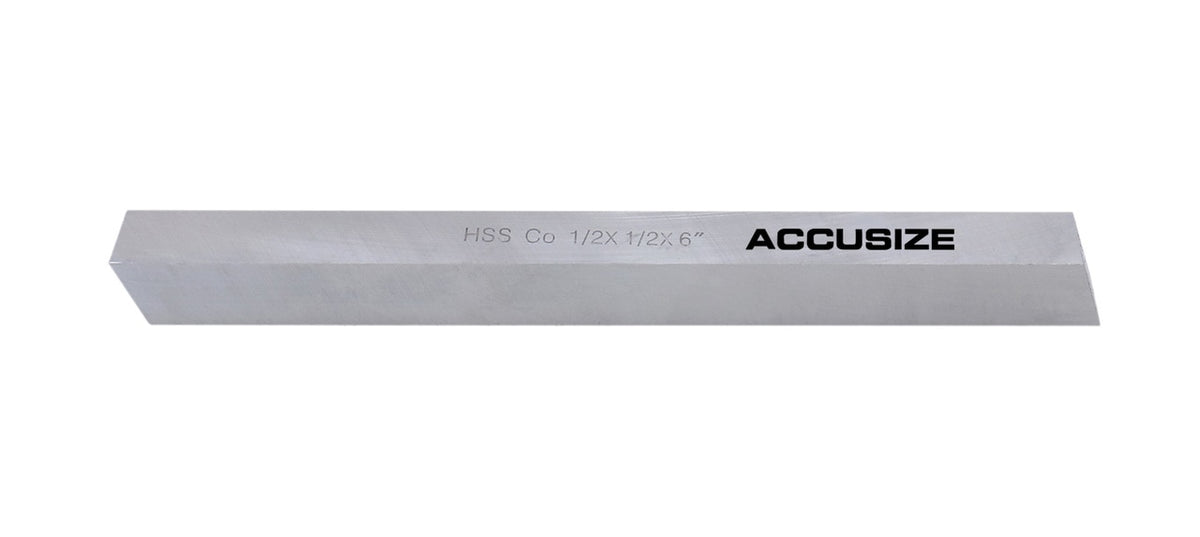 M35 (H.S.S. +5% ) Cobalt Lathe Tool Bits - Ground for Heavy Cuts on Casting and Forgings