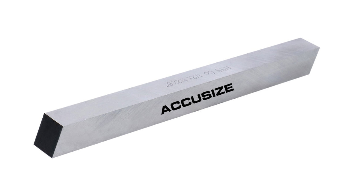 M35 (H.S.S. +5% ) Cobalt Lathe Tool Bits - Ground for Heavy Cuts on Casting and Forgings