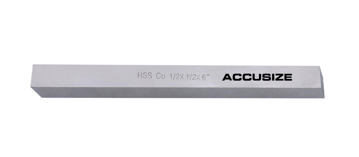 M35 (H.S.S. +5% ) Cobalt Lathe Tool Bits - Ground for Heavy Cuts on Casting and Forgings