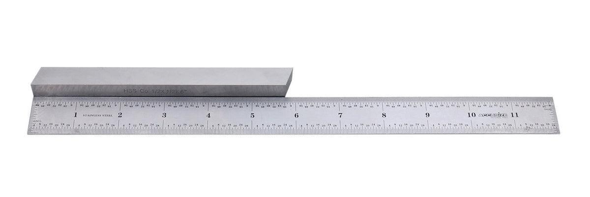 M35 (H.S.S. +5% ) Cobalt Lathe Tool Bits - Ground for Heavy Cuts on Casting and Forgings