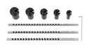 No.00 Hss Keyway Broach Precision Sets in Fitted Wooden Box, 5100-0001