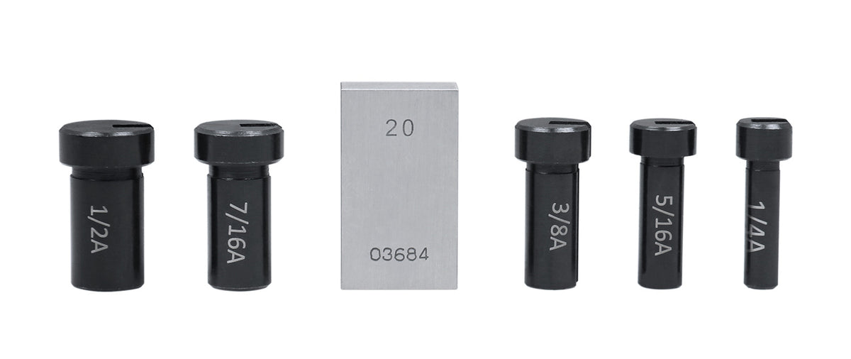 No.00 Hss Keyway Broach Precision Sets in Fitted Wooden Box, 5100-0001