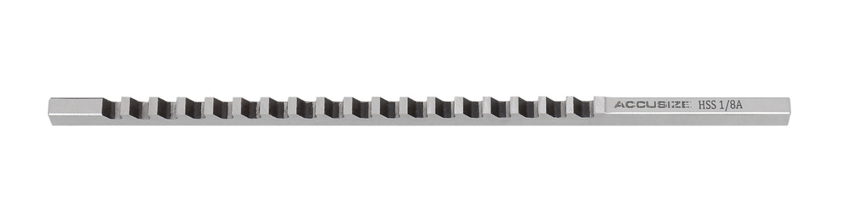 No.00 Hss Keyway Broach Precision Sets in Fitted Wooden Box, 5100-0001