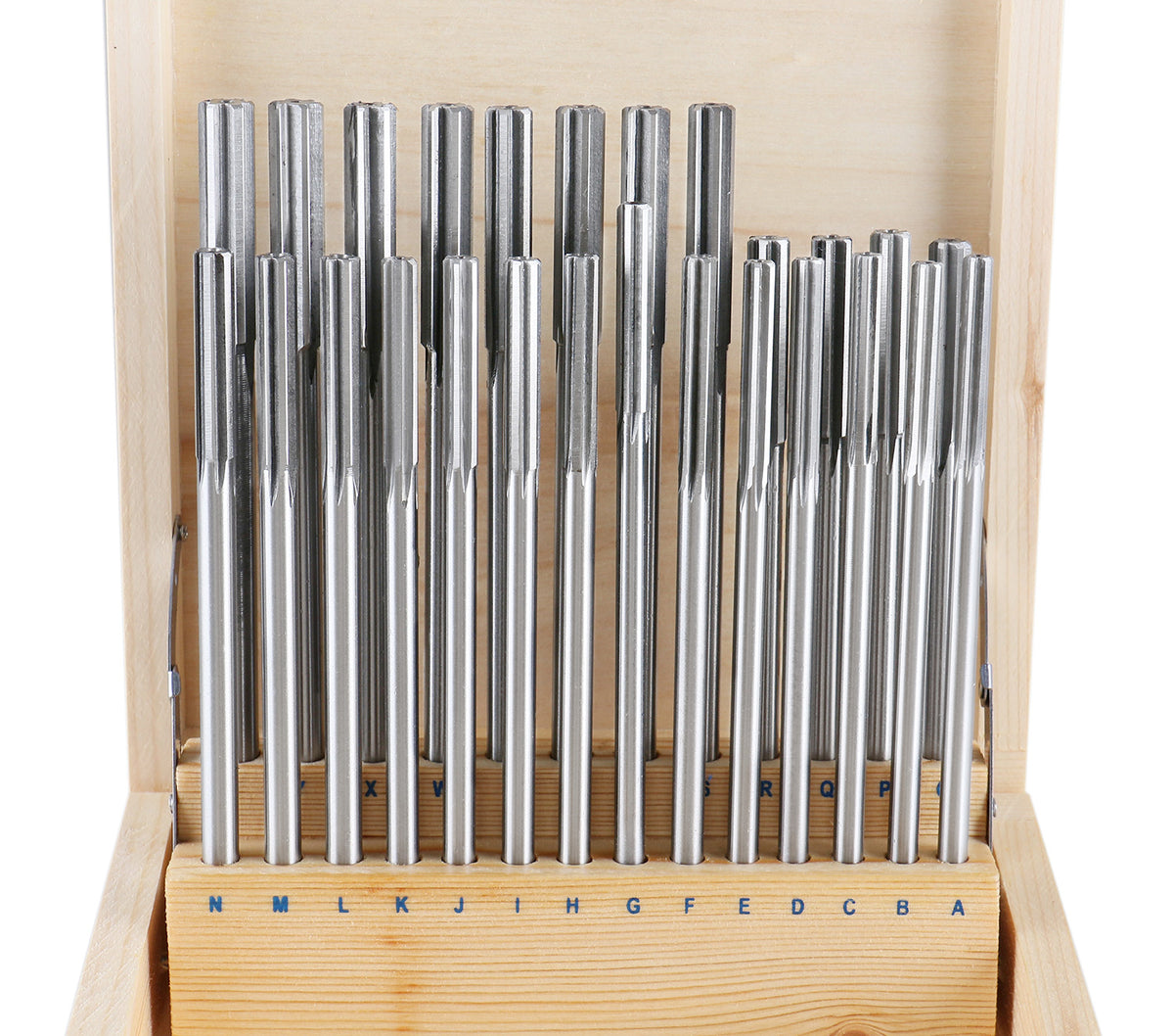 26 Pc Letter Size A to Z H.S.S. Chucking Reamer Set, 5500-SL00