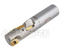Helical Indexable Weldon Shank End Mill, Right Hand, Heavy Duty Cut