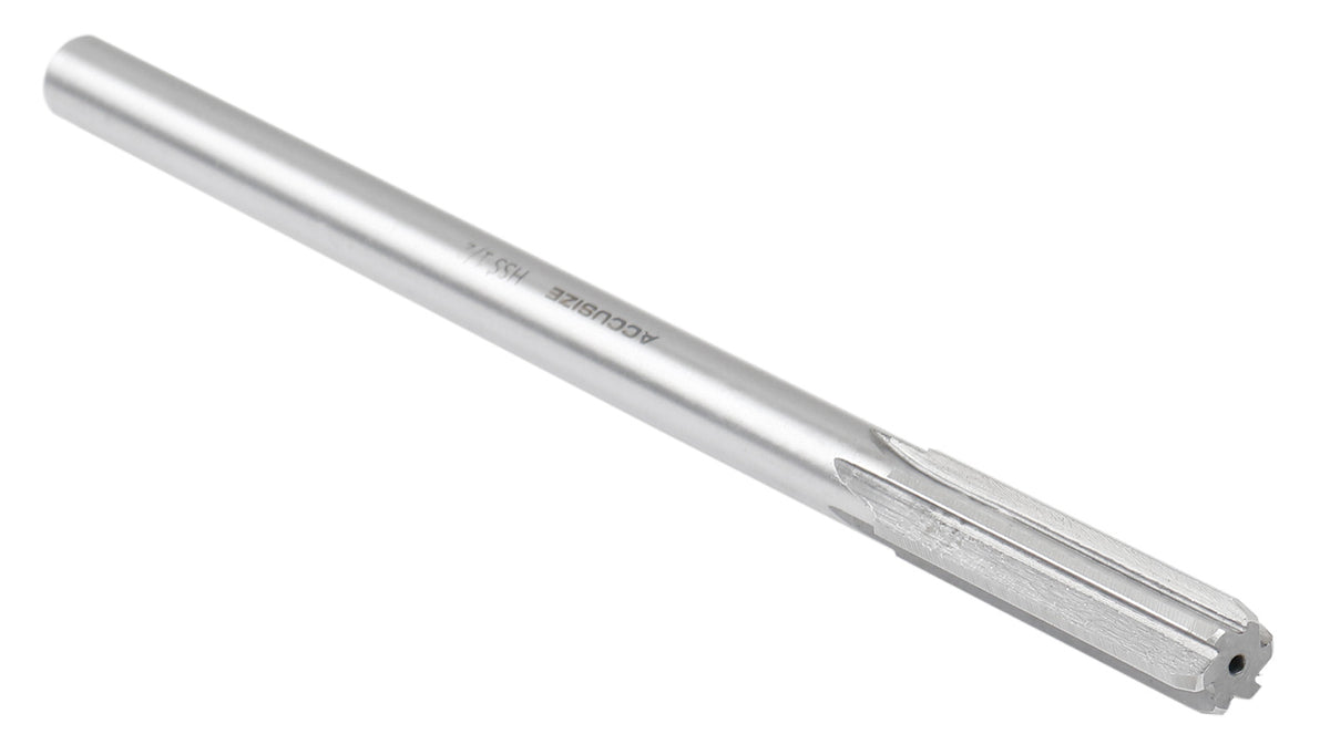 HSS M2 Premium Chucking Reamer Sets, Straight Flute, Straight Shank, Right Hand Cut, ANSI, in Aluminum Case