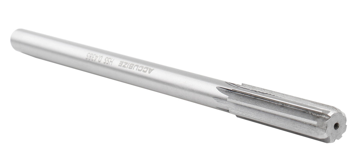 HSS M2 Premium Chucking Reamer Sets, Straight Flute, Straight Shank, Right Hand Cut, ANSI, in Aluminum Case