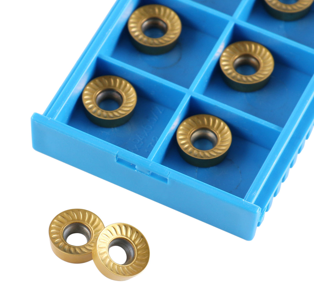RCMT Inserts, Carbide, TiN Coated, 10 pc/box